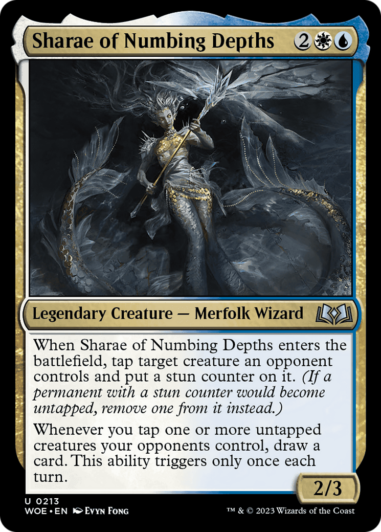Sharae of Numbing Depths [Wilds of Eldraine] MTG Single Magic: The Gathering    | Red Claw Gaming