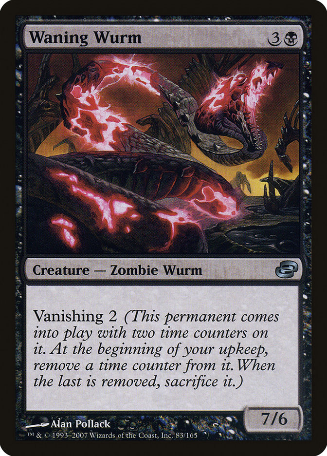 Waning Wurm [Planar Chaos] MTG Single Magic: The Gathering    | Red Claw Gaming