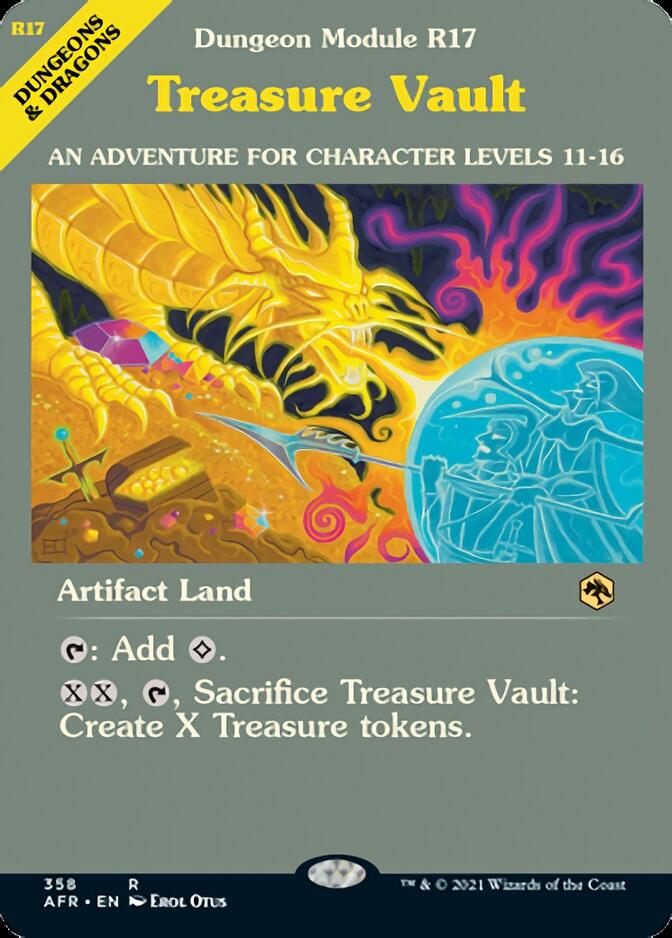 Treasure Vault (Dungeon Module) [Dungeons & Dragons: Adventures in the Forgotten Realms] MTG Single Magic: The Gathering    | Red Claw Gaming