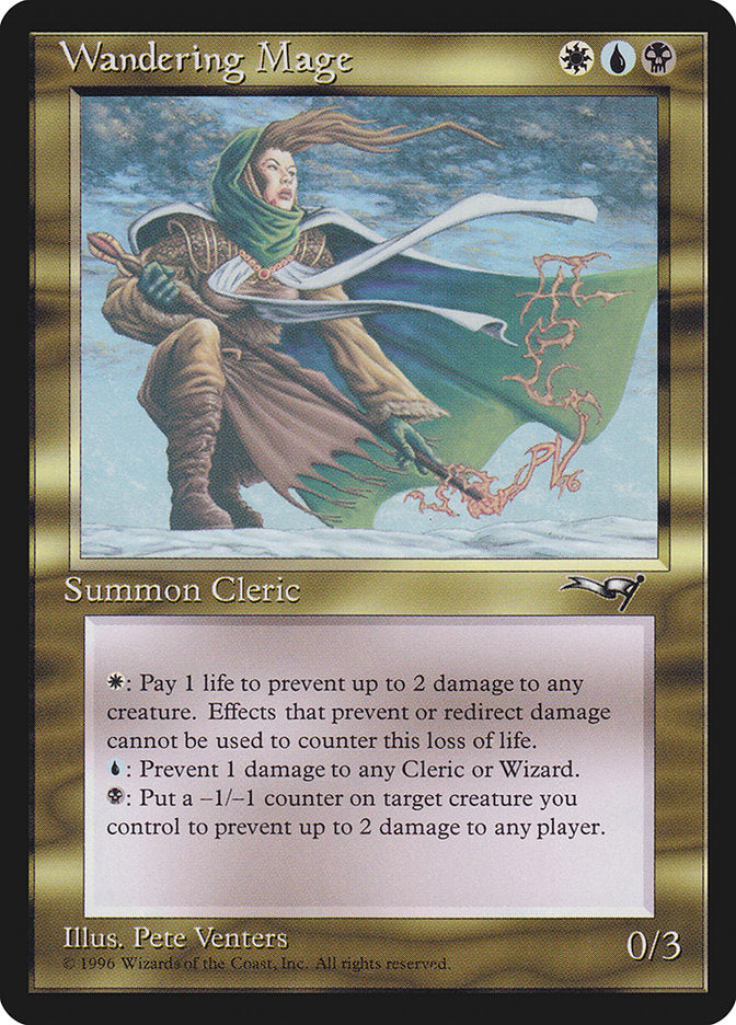 Wandering Mage [Alliances] MTG Single Magic: The Gathering    | Red Claw Gaming