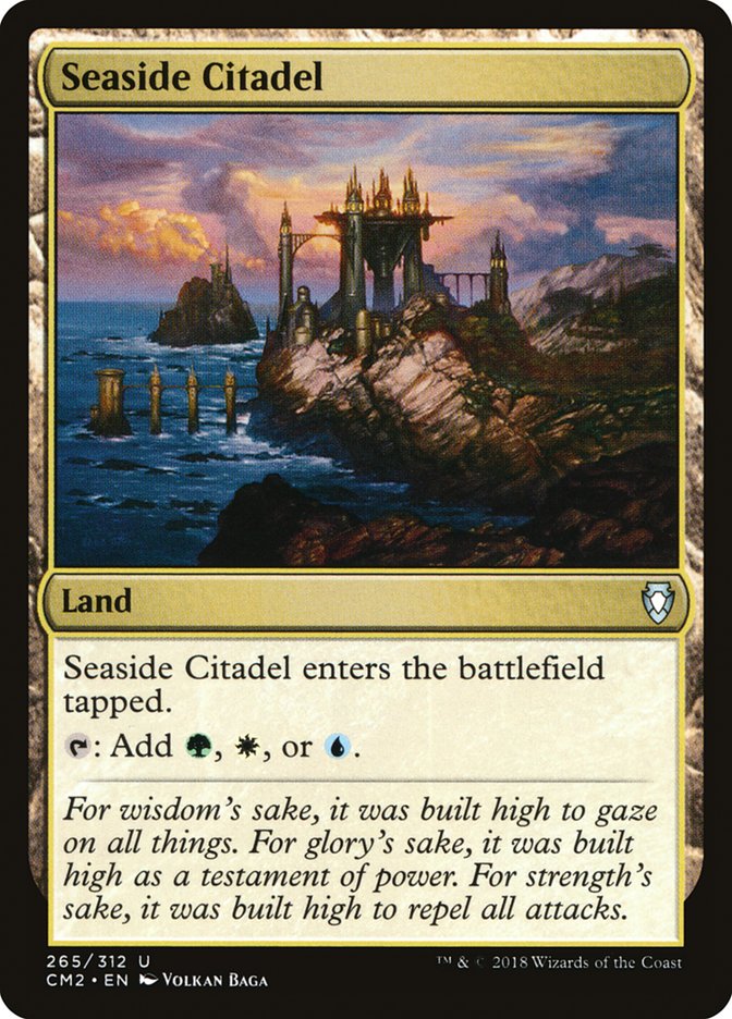 Seaside Citadel [Commander Anthology Volume II] MTG Single Magic: The Gathering    | Red Claw Gaming