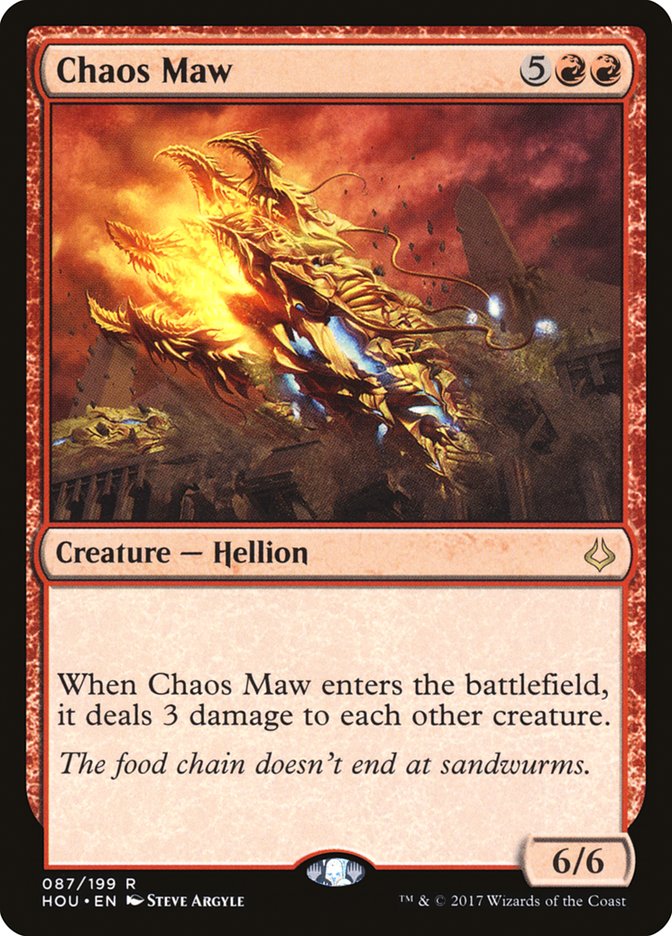 Chaos Maw [Hour of Devastation] MTG Single Magic: The Gathering    | Red Claw Gaming