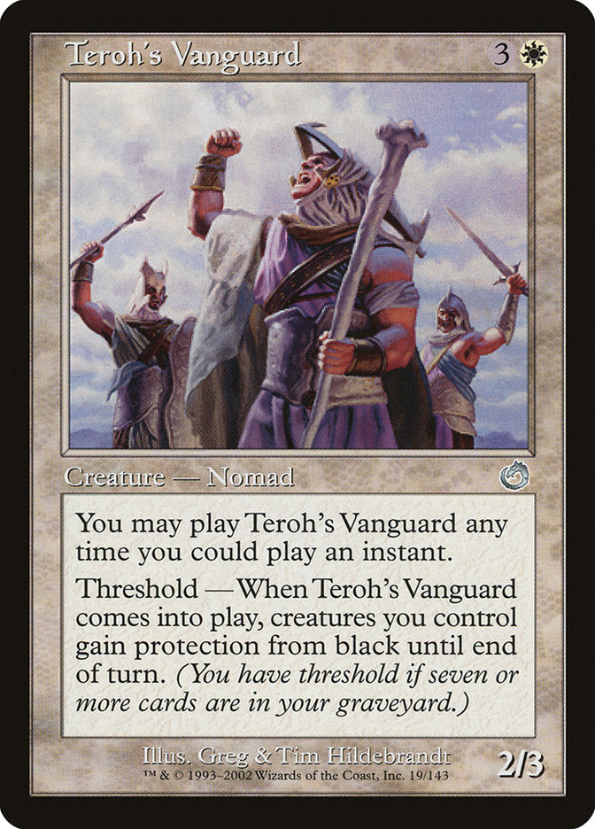 Teroh's Vanguard [Torment] MTG Single Magic: The Gathering    | Red Claw Gaming