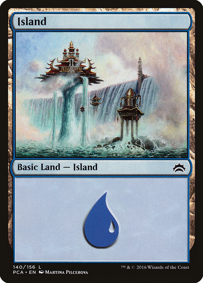 Island (140) [Planechase Anthology] MTG Single Magic: The Gathering    | Red Claw Gaming