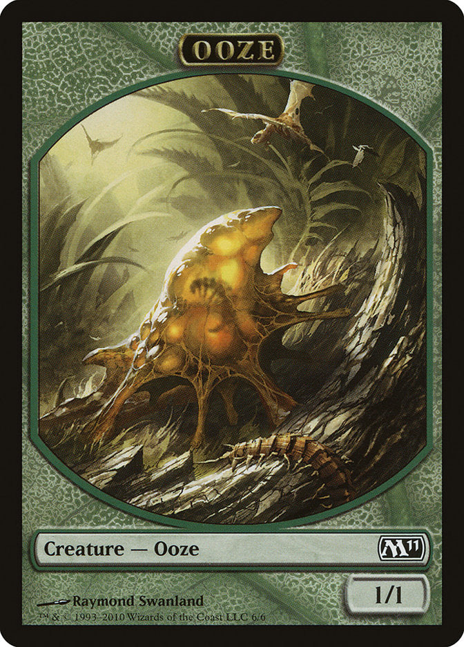 Ooze Token (6/6) [Magic 2011 Tokens] MTG Single Magic: The Gathering    | Red Claw Gaming