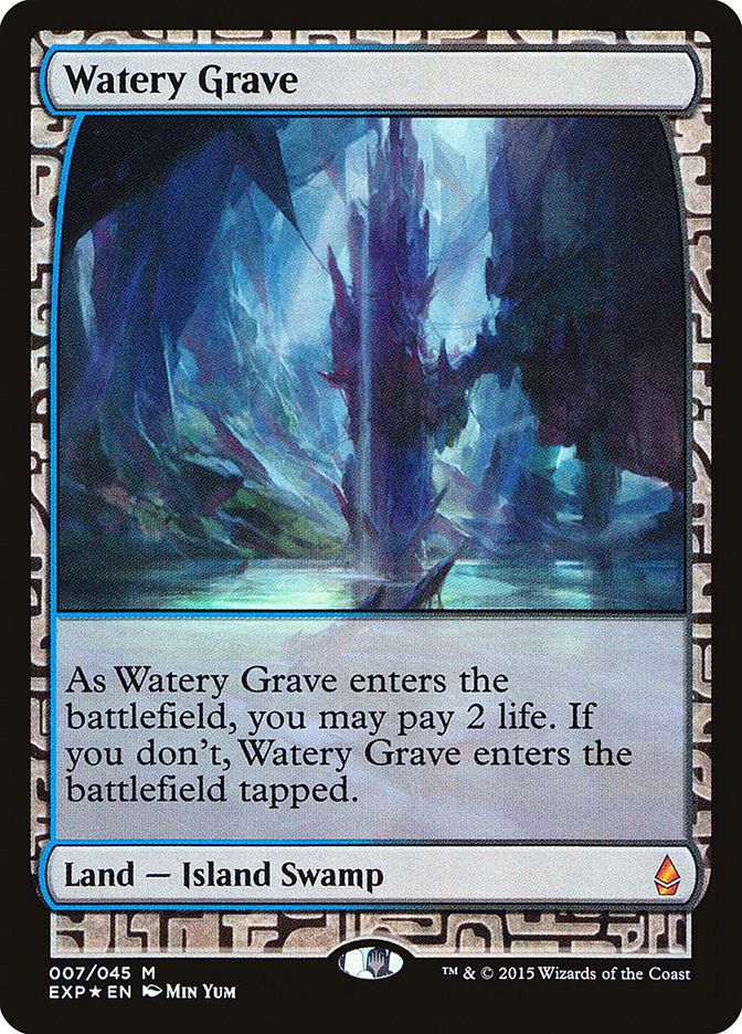 Watery Grave [Zendikar Expeditions] MTG Single Magic: The Gathering    | Red Claw Gaming