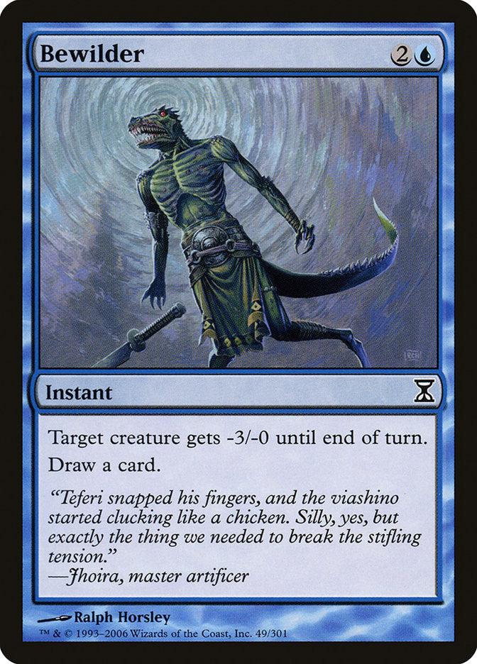 Bewilder [Time Spiral] MTG Single Magic: The Gathering    | Red Claw Gaming