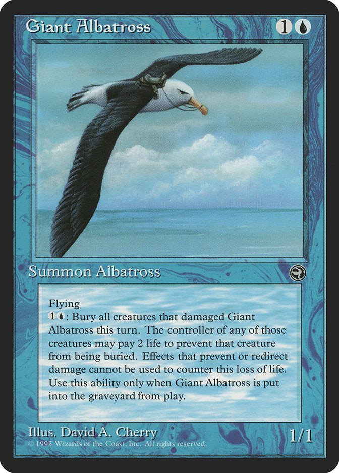 Giant Albatross (Empty Ocean) [Homelands] MTG Single Magic: The Gathering    | Red Claw Gaming