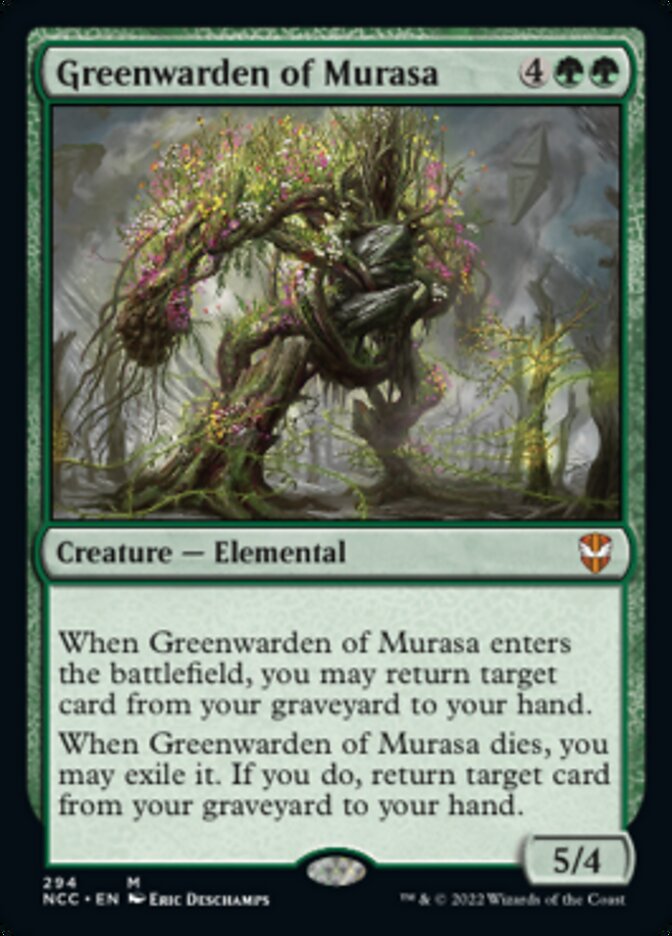Greenwarden of Murasa [Streets of New Capenna Commander] MTG Single Magic: The Gathering    | Red Claw Gaming