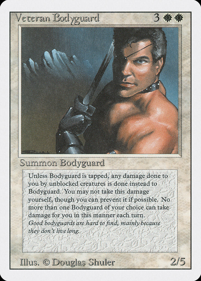 Veteran Bodyguard [Revised Edition] MTG Single Magic: The Gathering    | Red Claw Gaming