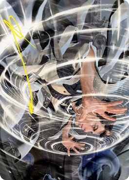 Selfless Glyphweaver Art Card (Gold-Stamped Signature) [Strixhaven: School of Mages Art Series] MTG Single Magic: The Gathering    | Red Claw Gaming