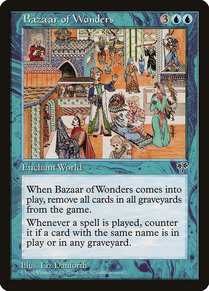 Bazaar of Wonders [Mirage] MTG Single Magic: The Gathering    | Red Claw Gaming