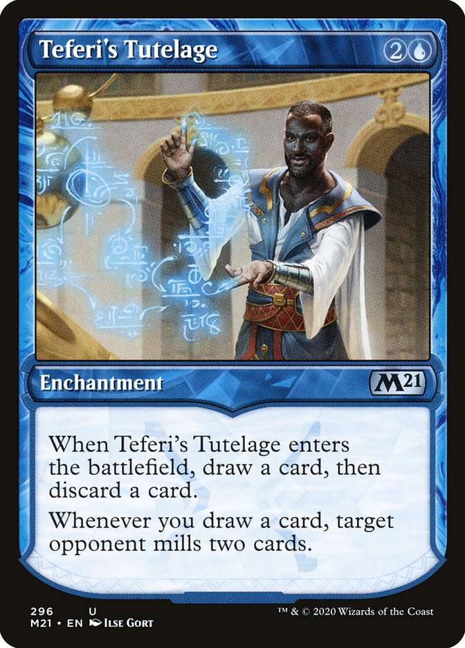 Teferi's Tutelage (Showcase) [Core Set 2021] MTG Single Magic: The Gathering    | Red Claw Gaming