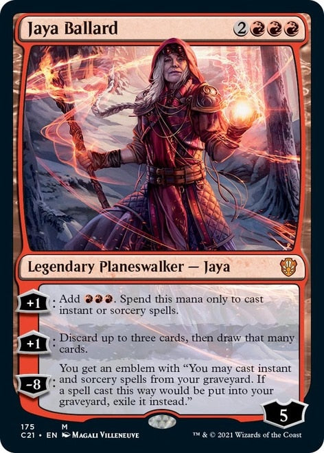 Jaya Ballard [Commander 2021] MTG Single Magic: The Gathering    | Red Claw Gaming