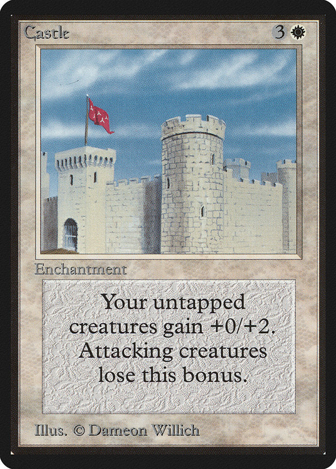 Castle [Beta Edition] MTG Single Magic: The Gathering    | Red Claw Gaming