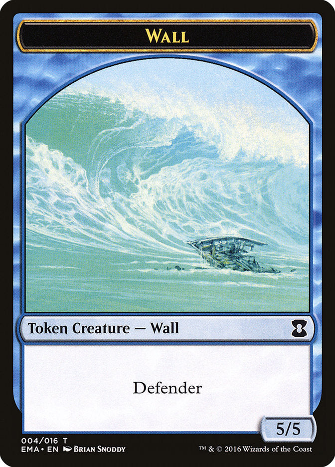 Wall Token [Eternal Masters Tokens] MTG Single Magic: The Gathering    | Red Claw Gaming