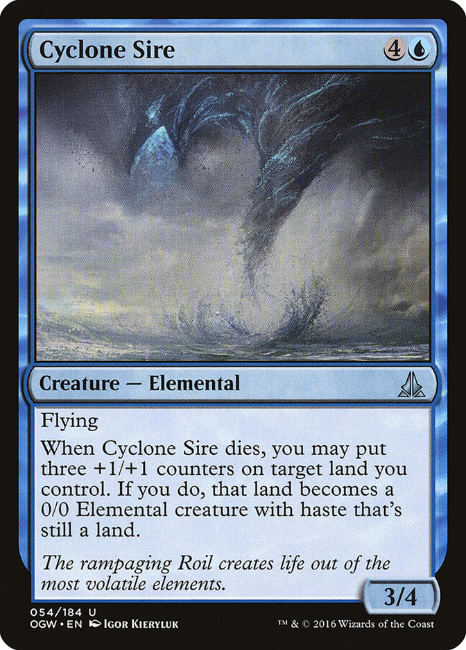 Cyclone Sire [Oath of the Gatewatch] MTG Single Magic: The Gathering    | Red Claw Gaming