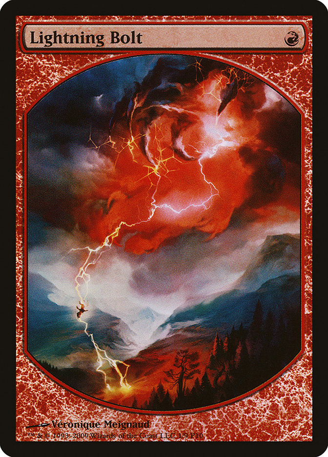 Lightning Bolt [Magic Player Rewards 2010] MTG Single Magic: The Gathering    | Red Claw Gaming
