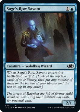 Sage's Row Savant [Jumpstart 2022] MTG Single Magic: The Gathering    | Red Claw Gaming