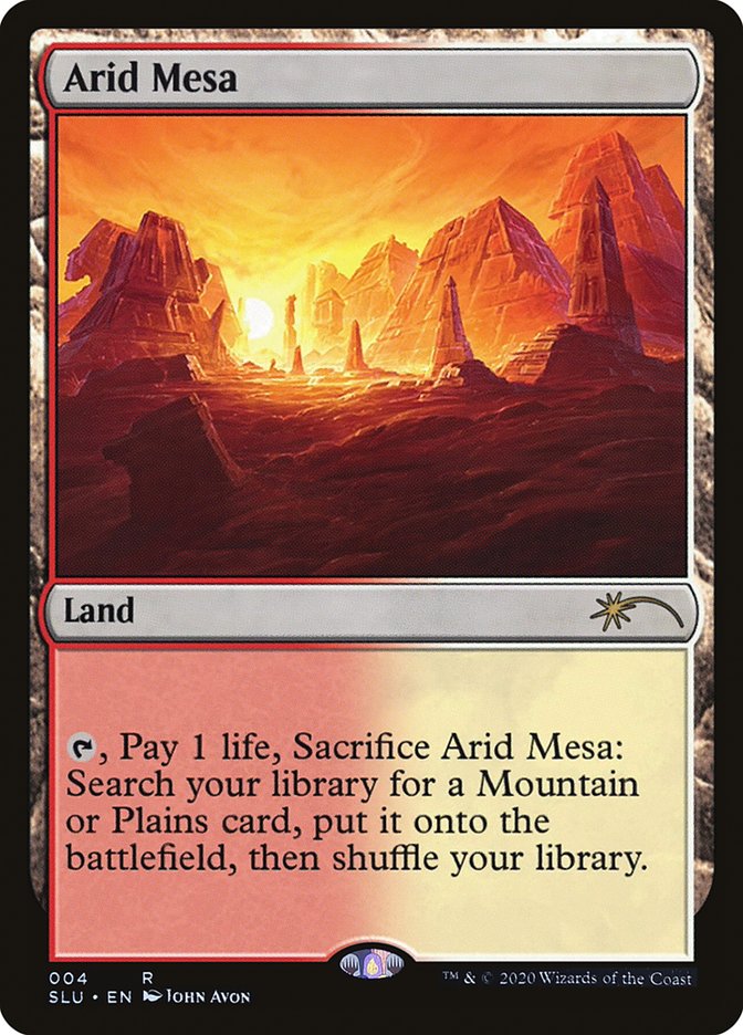 Arid Mesa [Secret Lair: Ultimate Edition] MTG Single Magic: The Gathering    | Red Claw Gaming