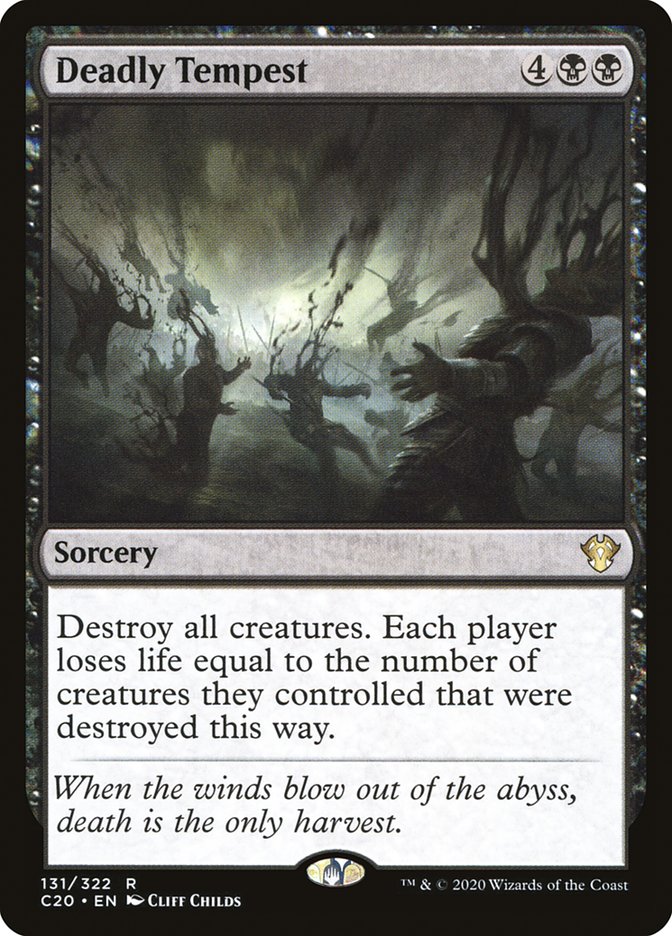 Deadly Tempest [Commander 2020] MTG Single Magic: The Gathering    | Red Claw Gaming