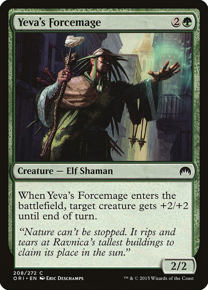 Yeva's Forcemage [Magic Origins] MTG Single Magic: The Gathering    | Red Claw Gaming