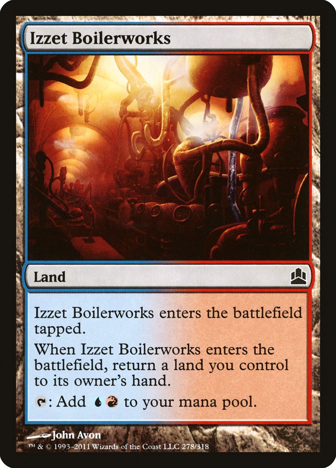 Izzet Boilerworks [Commander 2011] MTG Single Magic: The Gathering    | Red Claw Gaming