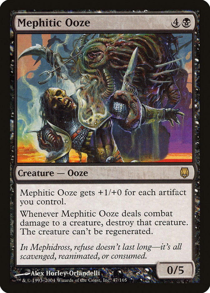 Mephitic Ooze [Darksteel] MTG Single Magic: The Gathering    | Red Claw Gaming