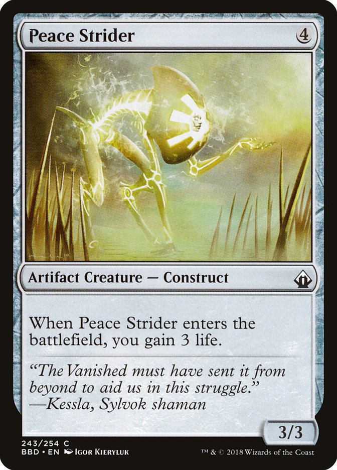 Peace Strider [Battlebond] MTG Single Magic: The Gathering    | Red Claw Gaming
