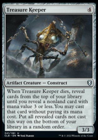 Treasure Keeper [Commander Legends: Battle for Baldur's Gate] MTG Single Magic: The Gathering    | Red Claw Gaming