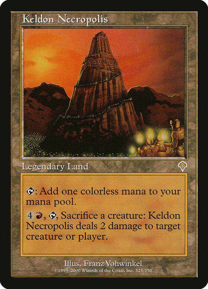 Keldon Necropolis [Invasion] MTG Single Magic: The Gathering    | Red Claw Gaming