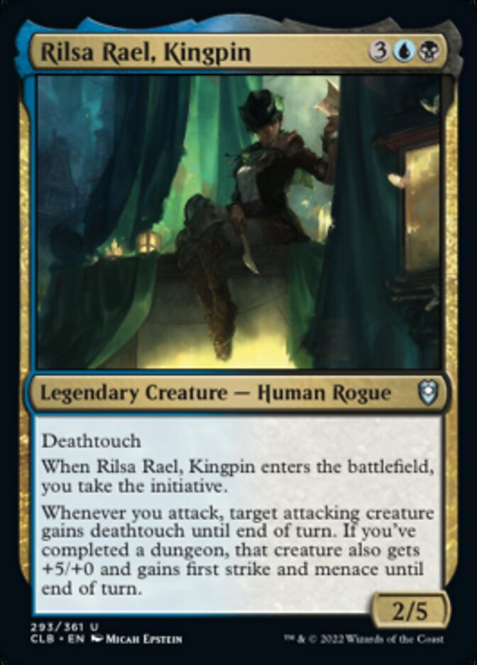 Rilsa Rael, Kingpin [Commander Legends: Battle for Baldur's Gate] MTG Single Magic: The Gathering    | Red Claw Gaming