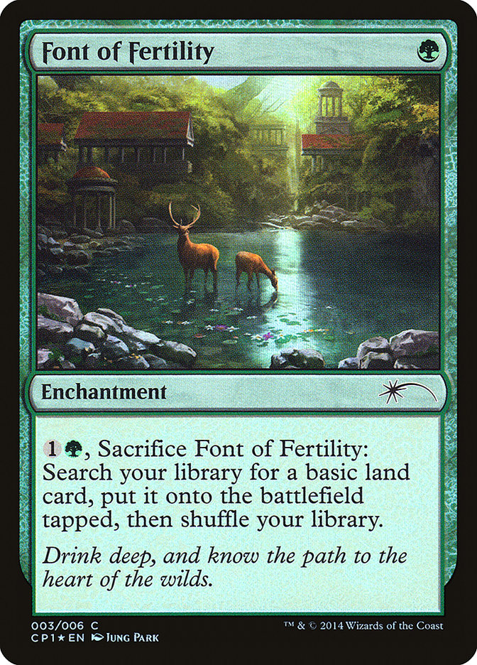 Font of Fertility [Magic 2015 Clash Pack] MTG Single Magic: The Gathering    | Red Claw Gaming