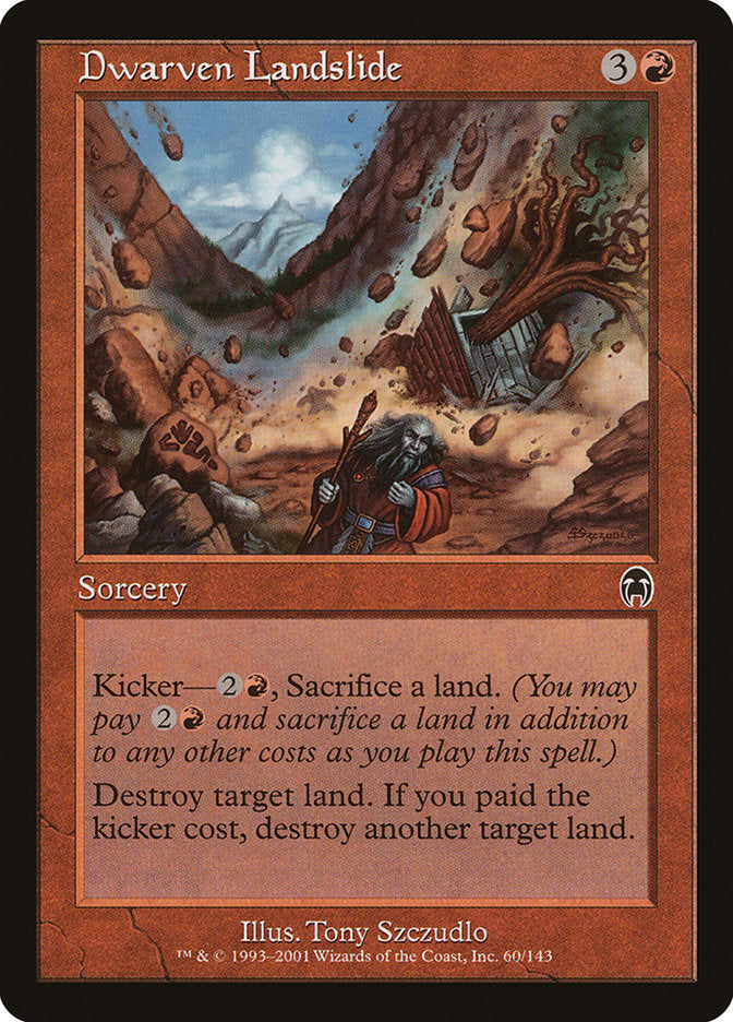 Dwarven Landslide [Apocalypse] MTG Single Magic: The Gathering    | Red Claw Gaming