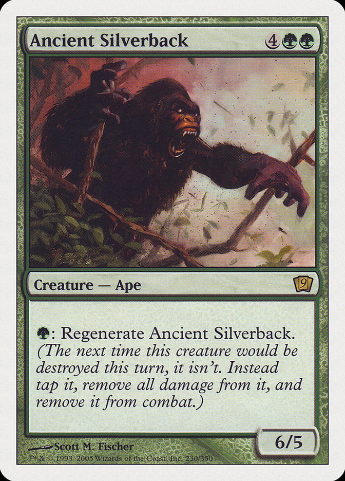 Ancient Silverback [Ninth Edition] MTG Single Magic: The Gathering    | Red Claw Gaming
