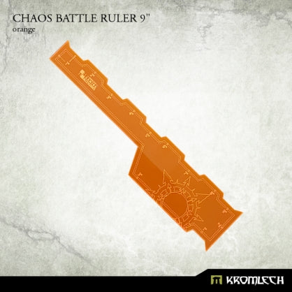 Chaos Battle Ruler 9" [Orange] Minatures Kromlech    | Red Claw Gaming