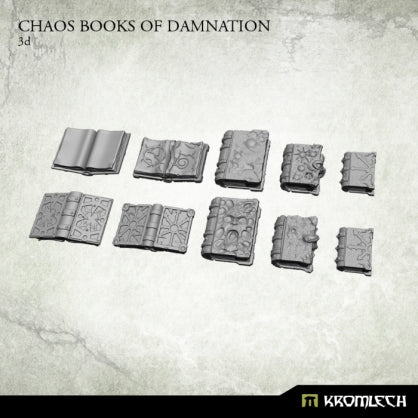 Chaos Books of Damnation (10) Minatures Kromlech    | Red Claw Gaming