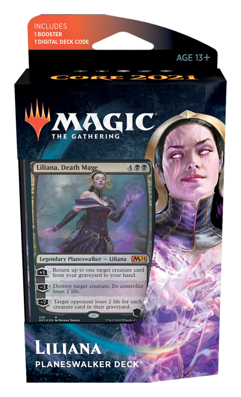 Core Set 2021 Planeswalker Deck Sealed Magic the Gathering Wizards of the Coast Chandra   | Red Claw Gaming