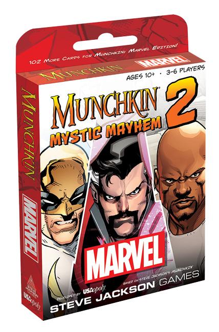 Munchkin Marvel 2 Mystic Mayhem Board Games Steve Jackson    | Red Claw Gaming