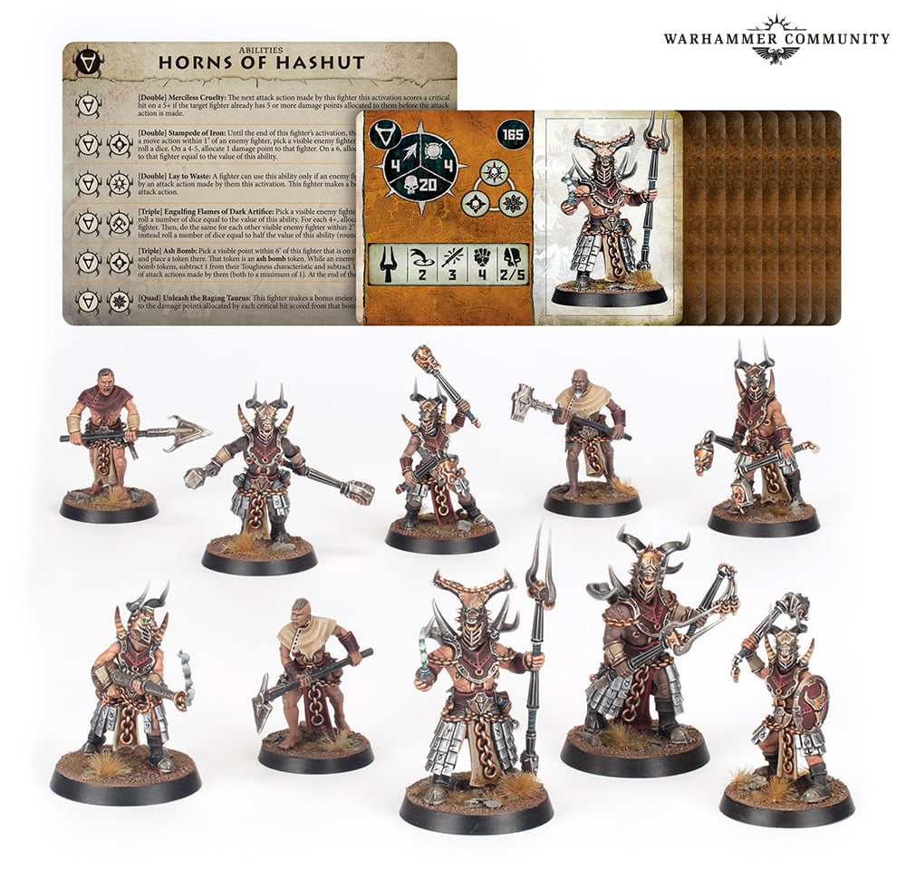 WARCRY:  HORNS OF HASHUT Warcry Games Workshop    | Red Claw Gaming