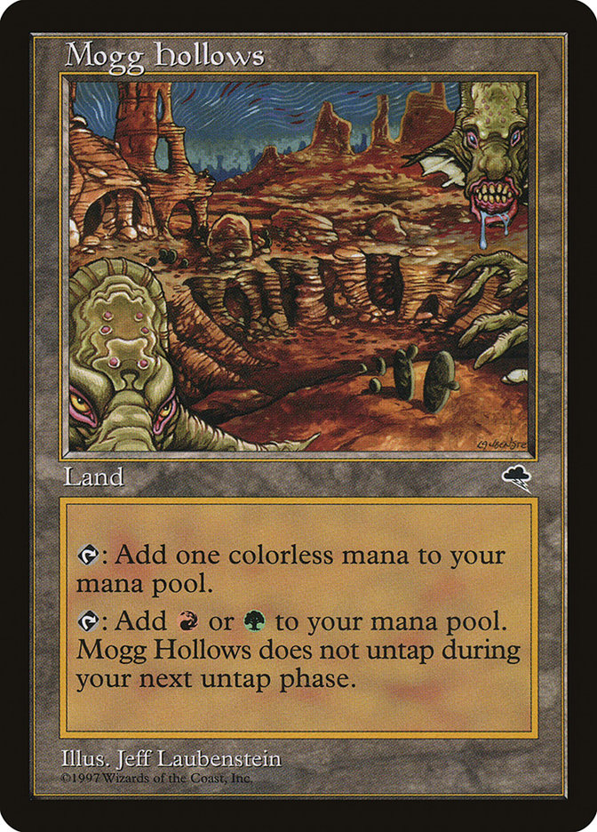 Mogg Hollows [Tempest] MTG Single Magic: The Gathering    | Red Claw Gaming