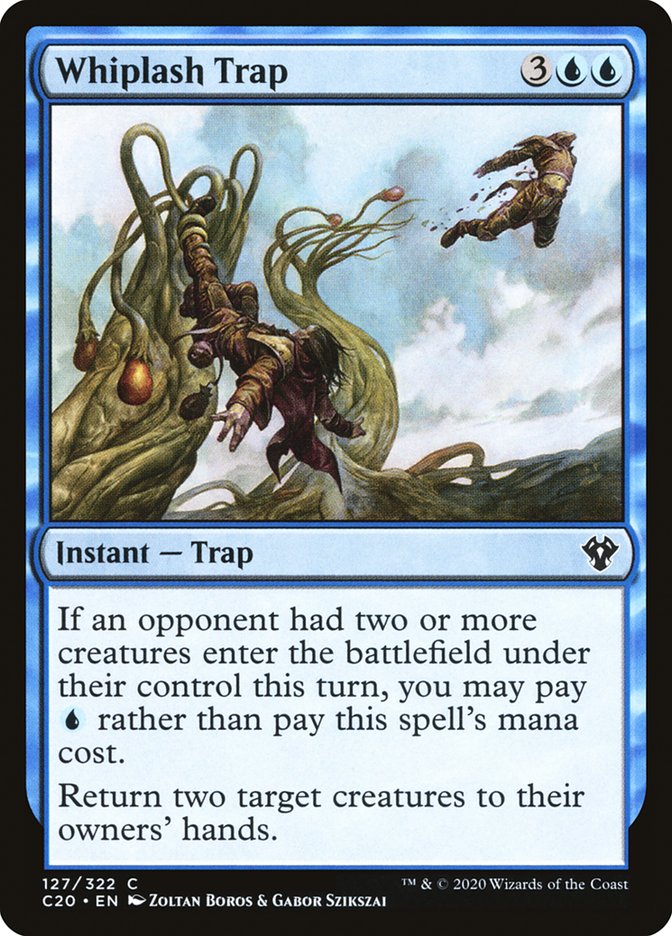 Whiplash Trap [Commander 2020] MTG Single Magic: The Gathering    | Red Claw Gaming