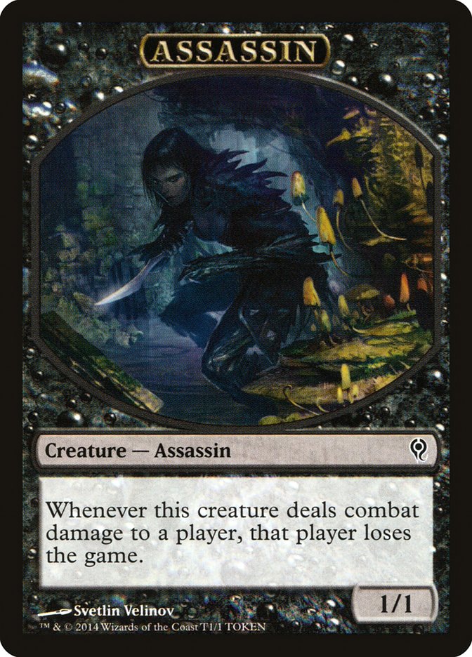 Assassin Token [Duel Decks: Jace vs. Vraska Tokens] MTG Single Magic: The Gathering    | Red Claw Gaming