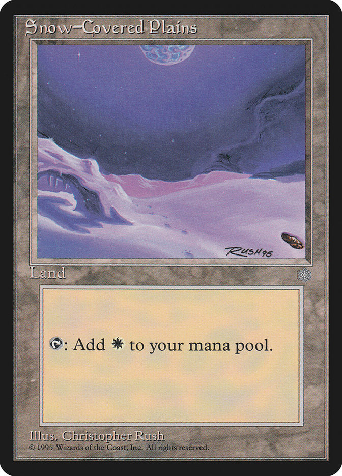 Snow-Covered Plains [Ice Age] MTG Single Magic: The Gathering    | Red Claw Gaming