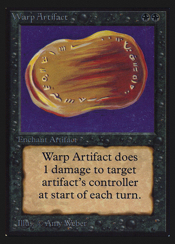Warp Artifact [International Collectors' Edition] MTG Single Magic: The Gathering    | Red Claw Gaming