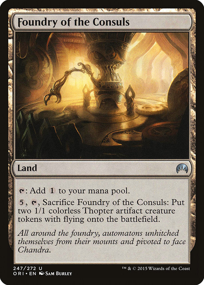 Foundry of the Consuls [Magic Origins] MTG Single Magic: The Gathering    | Red Claw Gaming