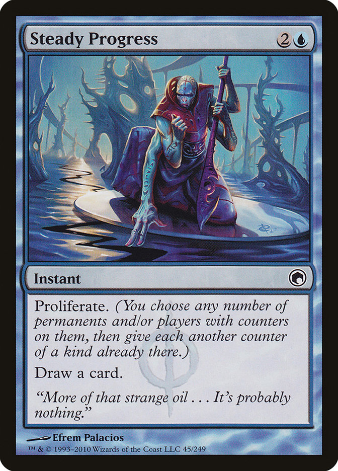 Steady Progress [Scars of Mirrodin] MTG Single Magic: The Gathering    | Red Claw Gaming