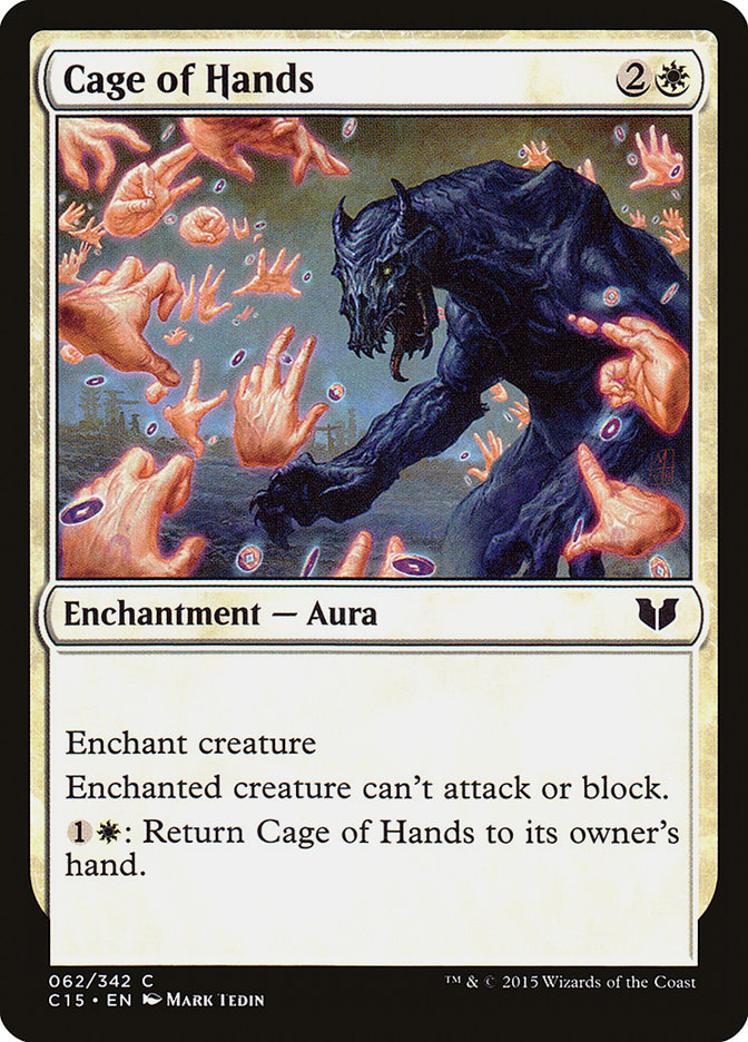 Cage of Hands [Commander 2015] MTG Single Magic: The Gathering    | Red Claw Gaming