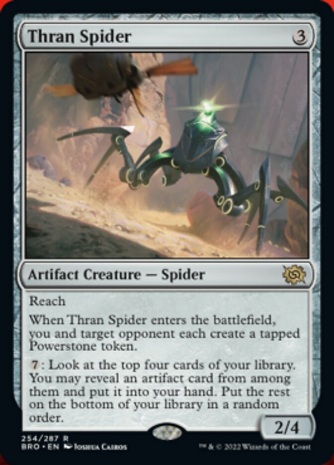 Thran Spider [The Brothers' War] MTG Single Magic: The Gathering    | Red Claw Gaming