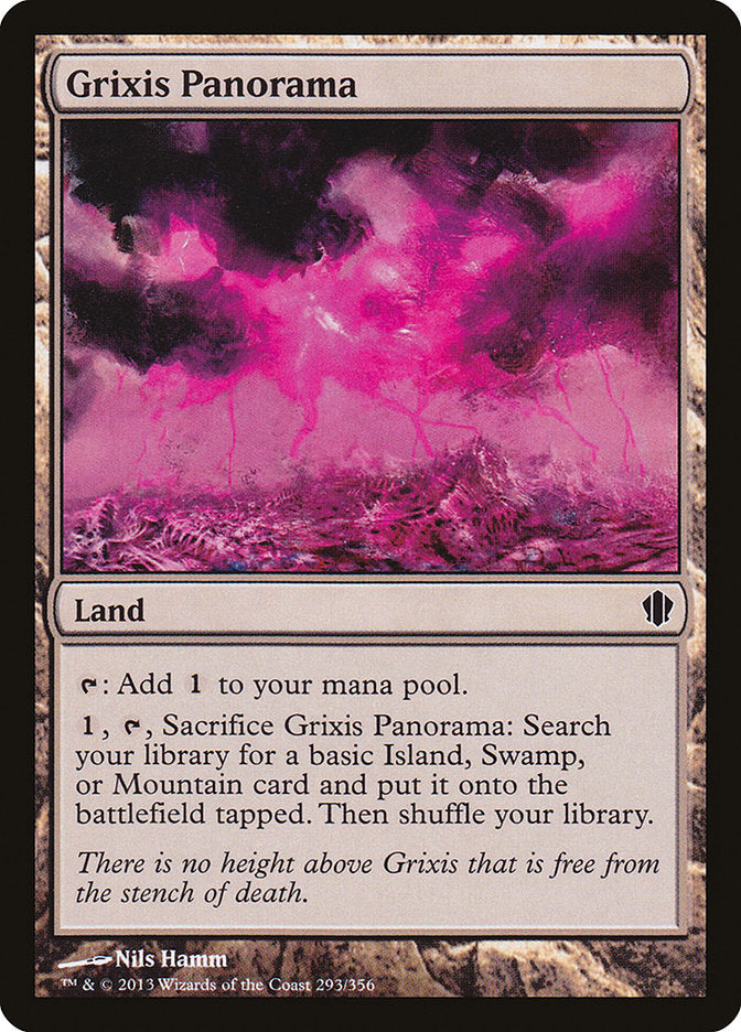 Grixis Panorama [Commander 2013] MTG Single Magic: The Gathering    | Red Claw Gaming